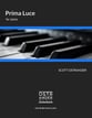 Prima Luce piano sheet music cover